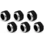 Alphacool Apex Grip HardTube 16mm G1/4 hroma kompresijas savienotāju komplekts, 6 gab.