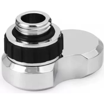 Alphacool Apex Grip Offset Adapter 16mm Vīriešu/Sieviešu G1/4 Grozāms Hroms 14892