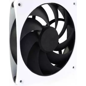 Alphacool Apex Stealth metāla ventilators 2500rpm balts 140x140x25mm PWM hidrodinamiskais gultnis