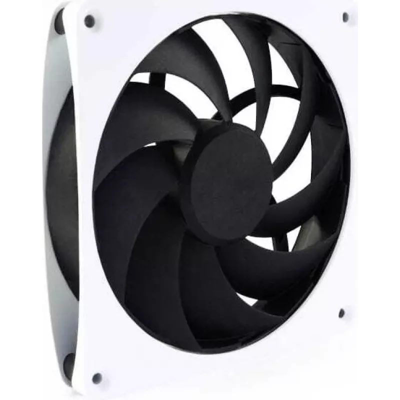 Alphacool Apex Stealth metāla ventilators 2500rpm balts 140x140x25mm PWM hidrodinamiskais gultnis