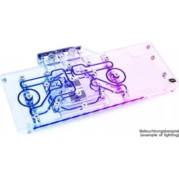 Alphacool Eisblock XPX CPU ūdens bloka aizmugurējā plāksne - Intel LGA 1700/1200/115x/2011/2066 stiprinājuma atbalsts, tērauds, melna 11961