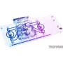 Alphacool Eisblock XPX CPU ūdens bloka aizmugurējā plāksne - Intel LGA 1700/1200/115x/2011/2066 stiprinājuma atbalsts, tērauds, melna 11961