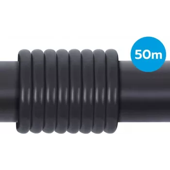 Alphacool EPDM caurule 16/10 - melna, 50m rullis (5100119)