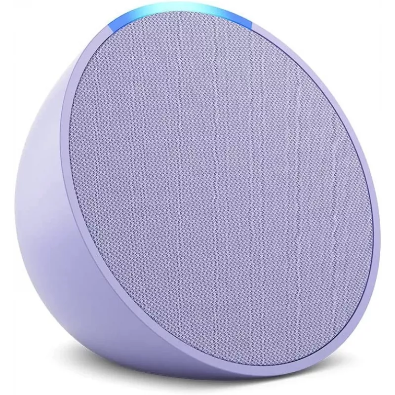 Amazon Echo Pop viedais skaļrunis ar Alexa, Lavender Bloom