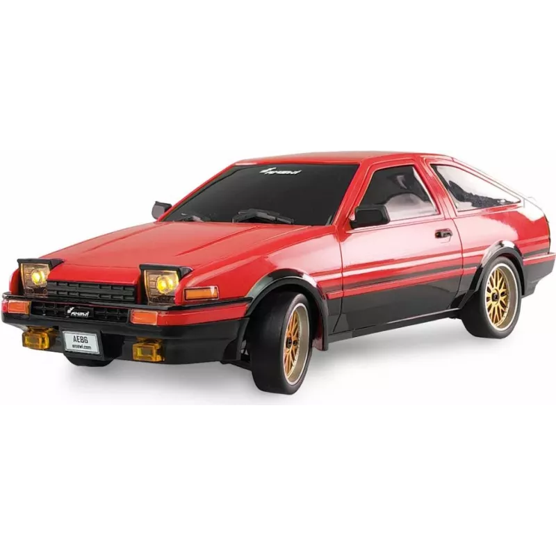 AMEWI AE86 Drifta sacīkšu auto 1:18 RTR sarkans