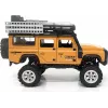AMEWI D90X28 metāla mēroga rāpotājs 4WD RC auto 1:28 dzeltens