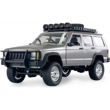 AMEWI JC-X12 Scale sudraba suku 1:12 RC bezceļa buggy 4WD elektriskais RTR 2.4GHz ar akumulatoru un lādētāju (22634)