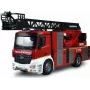 Amewi Mercedes-Benz ugunsdzēsēju mašīna ar paceļamo kāpņu torni 1:18 RTR 2.4GHz ar ūdens smidzinātāju