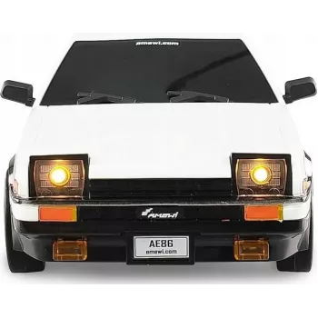 Amewi RC automašīna AE86 Sprinter sacīkšu auto 1:18 RTR balta