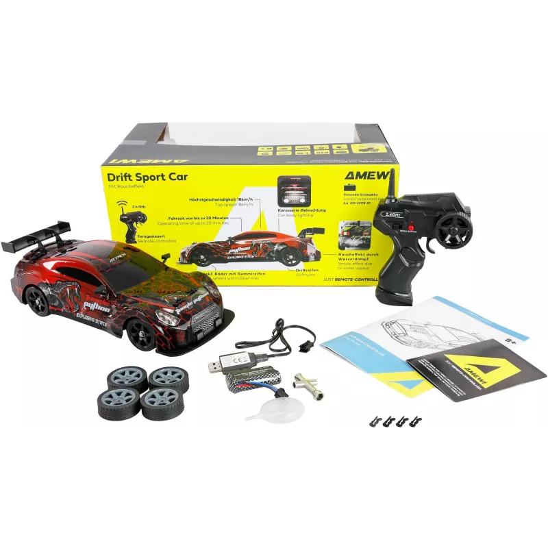 Amewi RC Drift Sport Red/Green 1:10 4WD RTR (21134)