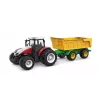 AMEWI RC traktors ar nolaižamu piekabi 1:24 mērogā 2.4GHz 6 kanālu Li-Ion 500mAh