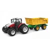 AMEWI RC traktors ar nolaižamu piekabi 1:24 mērogā 2.4GHz 6 kanālu Li-Ion 500mAh