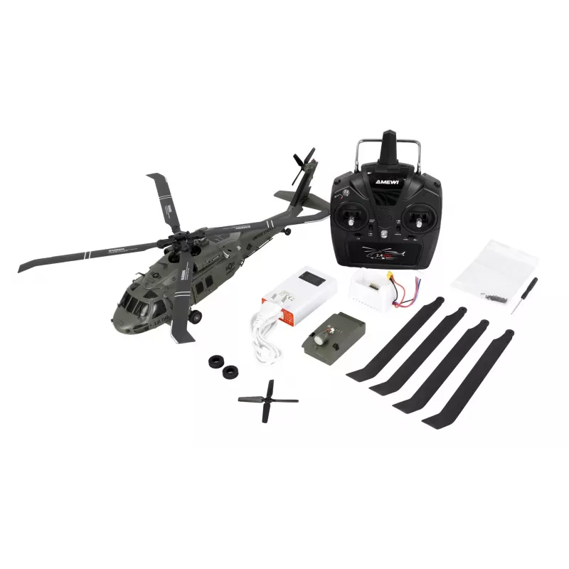 Amewi UH60 Black Hawk Marine CP Helikopters 6G/3D RTF 16+