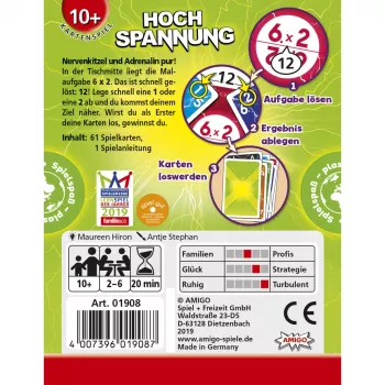 AMIGO Hochspannung kāršu spēle