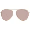 ANA HICKMANN HI3083-5804A Sieviešu saulesbrilles Kvadrātveida Havana Acetāts Gradientbrūna lēca 58mm