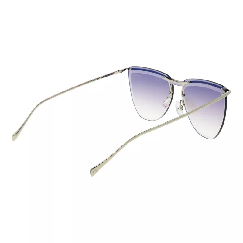 ANA HICKMANN HI3085-13203A Sieviešu tauriņveida saulesbrilles - Brūns Havana acetāta rāmis, Gradienta brūnas polikarbonāta lēcas, UV400 aizsardzība