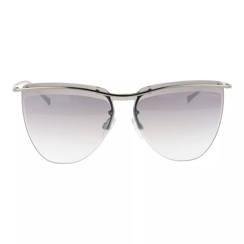 ANA HICKMANN HI3085-13203A Sieviešu tauriņveida saulesbrilles - Brūns Havana acetāta rāmis, Gradienta brūnas polikarbonāta lēcas, UV400 aizsardzība
