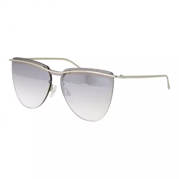 ANA HICKMANN HI3085-13203A Sieviešu tauriņveida saulesbrilles - Brūns Havana acetāta rāmis, Gradienta brūnas polikarbonāta lēcas, UV400 aizsardzība