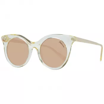 ANA HICKMANN HI9063-49T02 Sieviešu tauriņveida saulesbrilles Brūns Havana acetāta rāmis Brūns gradienta lēcas 49/21/145 mm