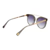 ANA HICKMANN HI9080-62T03 Sieviešu tauriņveida saulesbrilles Brūns bruņurupuča acetāta rāmis Brūns gradienta lēcas 62mm