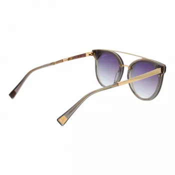 ANA HICKMANN HI9080-62T03 Sieviešu tauriņveida saulesbrilles Brūns bruņurupuča acetāta rāmis Brūns gradienta lēcas 62mm