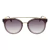 ANA HICKMANN HI9080-62T03 Sieviešu tauriņveida saulesbrilles Brūns bruņurupuča acetāta rāmis Brūns gradienta lēcas 62mm