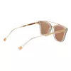 ANA HICKMANN HI9081-66T03 Sieviešu tauriņveida saulesbrilles, zelta rāmis, brūnas gradienta lēcas, 66 mm