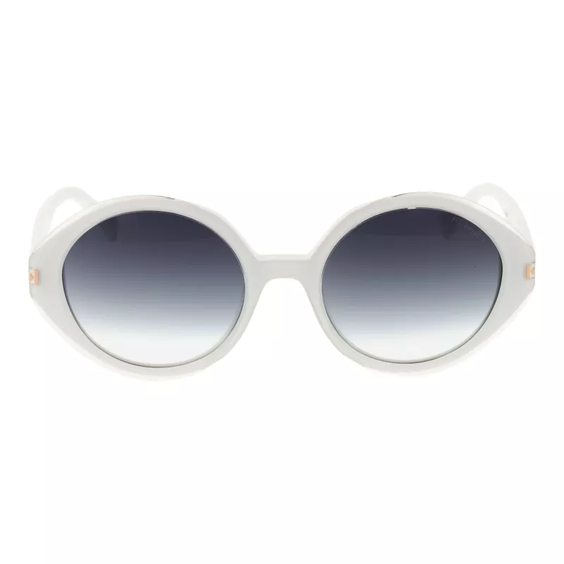 ANA HICKMANN HI9175-51H01 Sieviešu kaķacs formas saulesbrilles - Havana bruņurupuča acetāts, pelēka gradienta lēca, 51 mm