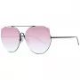 ANA HICKMANN Sieviešu HI3068-5809A Saulesbrilles - Brūns Havana Acetāta Rāmis, Gradienta Brūnas Polikarbonāta Lēcas, UV400 Aizsardzība, 58/18/145 mm