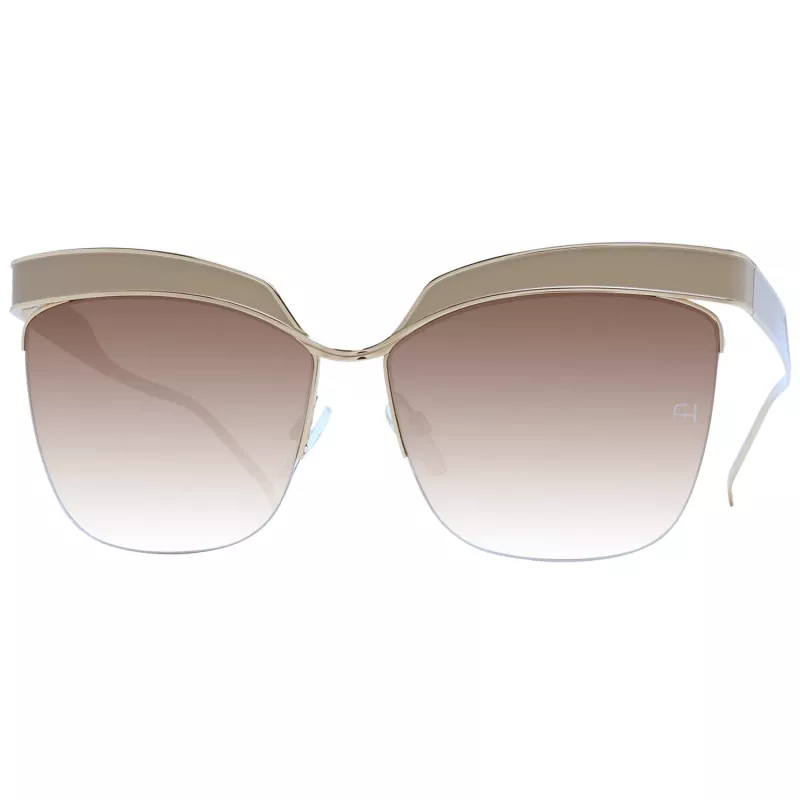 ANA HICKMANN Sieviešu Butterfly Cat Eye Saulesbrilles AH3179-6204A Havana Bruņurupuča Gradienta Brūnas 62mm