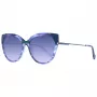 ANA HICKMANN Sieviešu tauriņveida saulesbrilles AH9339-56P04 Havana Brūns gradients 56mm