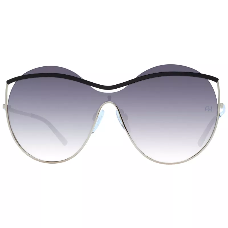 ANA HICKMANN Sieviešu kaķacs formas saulesbrilles AH3182-13409A Havannas acetāta rāmis Brūnas gradienta lēcas 100% UV400