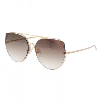 ANA HICKMANN Sieviešu kaķacsveida saulesbrilles HI3068-5804B Melns acetāts Gradienta pelēka lēca 58/18/145 mm