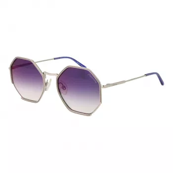 ANA HICKMANN Sieviešu kaķacs formas saulesbrilles HI3084-5406A - Havana/Bruņurupuča acetāta rāmis, gradienta brūnas lēcas, UV400 aizsardzība