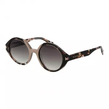 ANA HICKMANN Sieviešu kaķacs formas saulesbrilles HI9175-51P02 - Melns rāmis, pelēki gradienta lēcas UV400