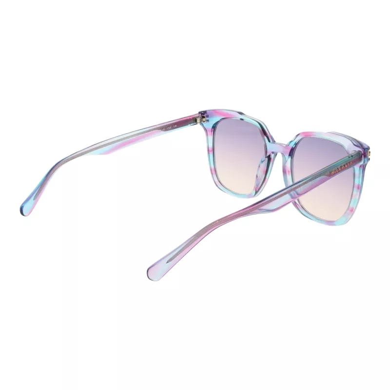 ANA HICKMANN Sieviešu kaķacs formas saulesbrilles HIY9002-50E01 Havana Brūns Acetāta Rāmis Brūns Gradienta Lēcas 50/18/135 mm