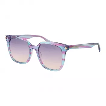ANA HICKMANN Sieviešu kaķacs formas saulesbrilles HIY9002-50E01 Havana Brūns Acetāta Rāmis Brūns Gradienta Lēcas 50/18/135 mm