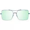 ANA HICKMANN Sieviešu HI3024-5806A Kvadrātveida saulesbrilles Havana Brūns Acetāta Rāmis Brūns Gradienta Lēcas 58/17/140 mm