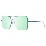ANA HICKMANN Sieviešu HI3024-5806A Kvadrātveida saulesbrilles Havana Brūns Acetāta Rāmis Brūns Gradienta Lēcas 58/17/140 mm