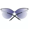 ANA HICKMANN Sieviešu saulesbrilles AH3173-14003A - Modes ģeometrisks acetāta rāmis ar UV400 aizsardzību