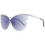 ANA HICKMANN Sieviešu saulesbrilles AH3173-14003A - Modes ģeometrisks acetāta rāmis ar UV400 aizsardzību