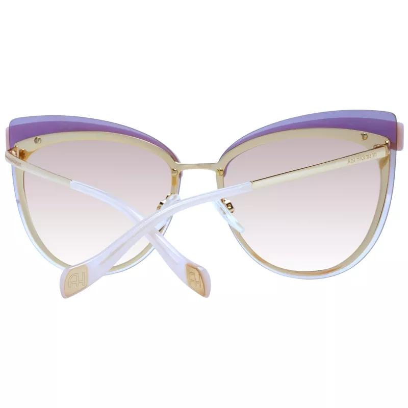 ANA HICKMANN Sieviešu saulesbrilles AH3178-6604A Brūns Havana Bruņurupuča rāmis Brūns Gradienta lēcas 65mm