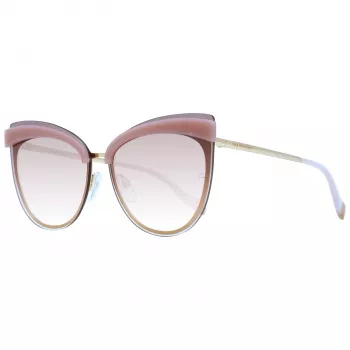 ANA HICKMANN Sieviešu saulesbrilles AH3178-6604A Brūns Havana Bruņurupuča rāmis Brūns Gradienta lēcas 65mm