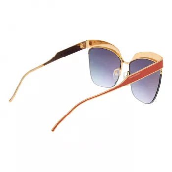 ANA HICKMANN Sieviešu saulesbrilles AH3179-6205A Butterfly Cat Eye Havana Acetāts Brūns gradients UV400 62mm