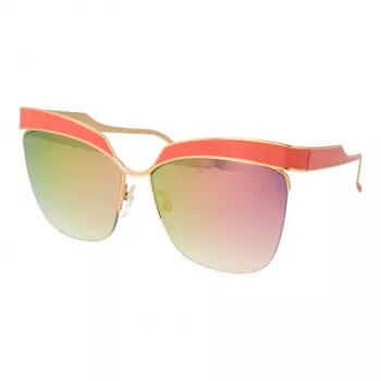ANA HICKMANN Sieviešu saulesbrilles AH3179-6205A Butterfly Cat Eye Havana Acetāts Brūns gradients UV400 62mm
