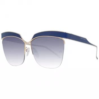 ANA HICKMANN Sieviešu saulesbrilles AH3179-6206A Butterfly Acetate Havana Brown Gradient Lēcas 62mm
