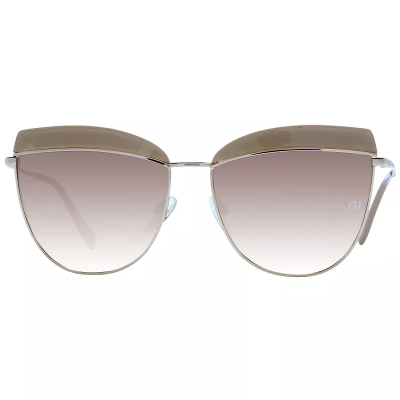 ANA HICKMANN Sieviešu saulesbrilles AH3190-5902S Brūna Havana Pārliecinoši kvadrātveida acetāta rāmis Brūns gradienta lēcas 60/15/145 mm