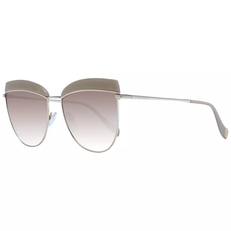 ANA HICKMANN Sieviešu saulesbrilles AH3190-5902S Brūna Havana Pārliecinoši kvadrātveida acetāta rāmis Brūns gradienta lēcas 60/15/145 mm