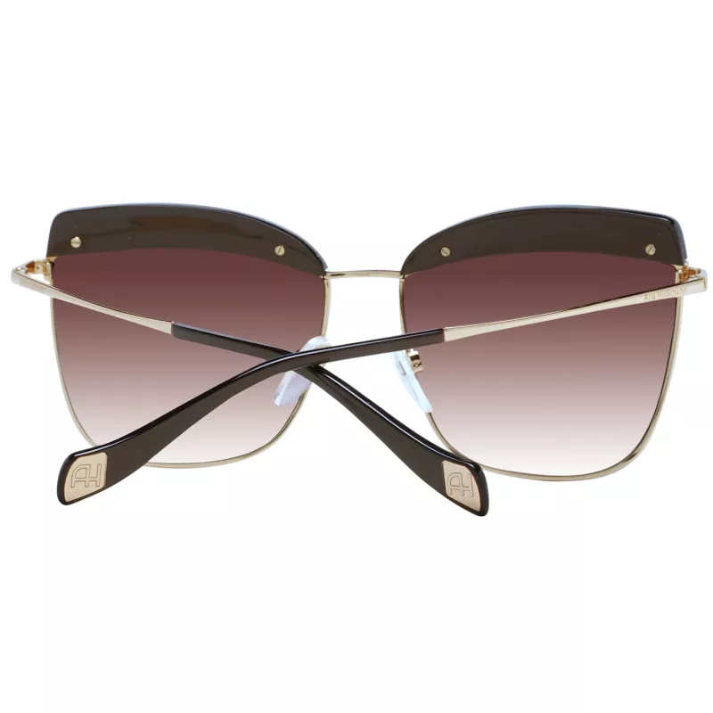 ANA HICKMANN Sieviešu saulesbrilles AH3191-59D02 Havana/Brūns Taisnstūra acetāta rāmis Brūns gradienta lēcas 60/15/145 mm
