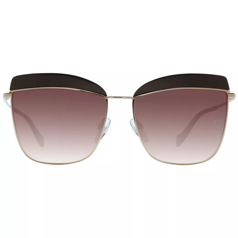 ANA HICKMANN Sieviešu saulesbrilles AH3191-59D02 Havana/Brūns Taisnstūra acetāta rāmis Brūns gradienta lēcas 60/15/145 mm